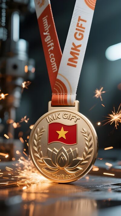 in987-Lụa-đỏ-và-hoa-sen-vàng-với-lá-cờ-tổ-quốc-làm-cánh-buồm-và-huy-chương-làm-mái-chèo